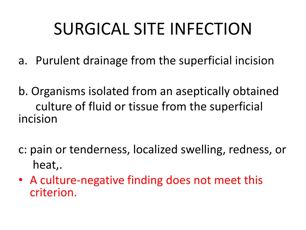 surgical site infection 1