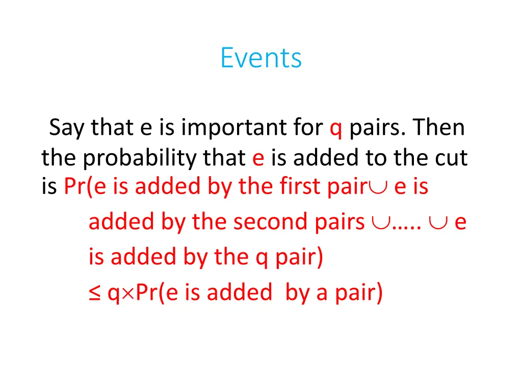 events