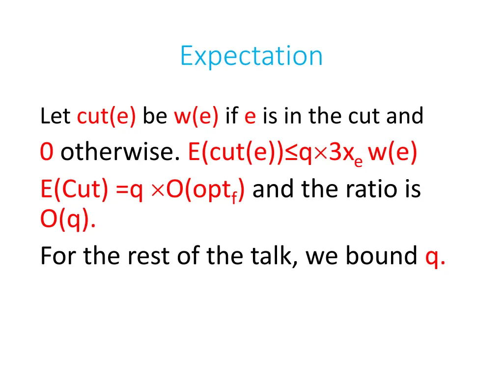 expectation