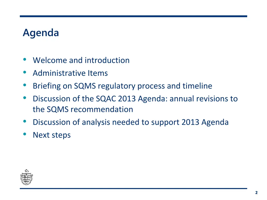 agenda