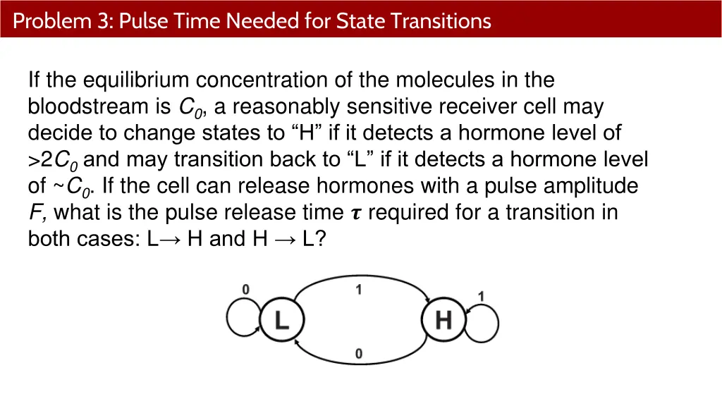 problem 3 pulse time needed for state transitions