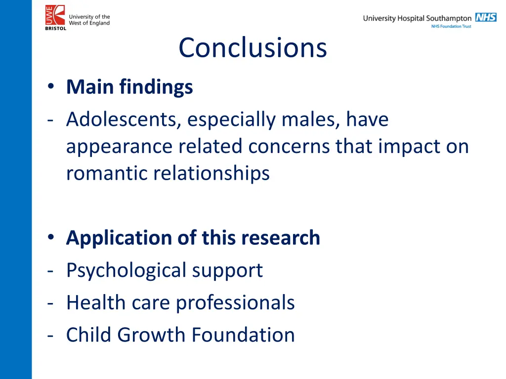 conclusions