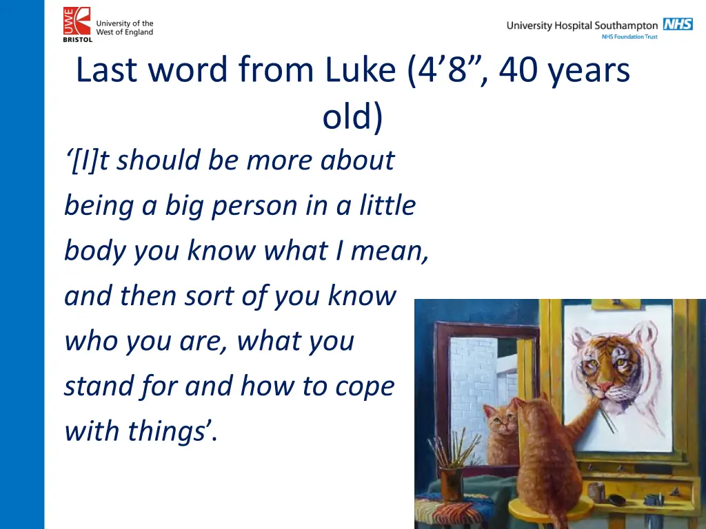 last word from luke 4 8 40 years old