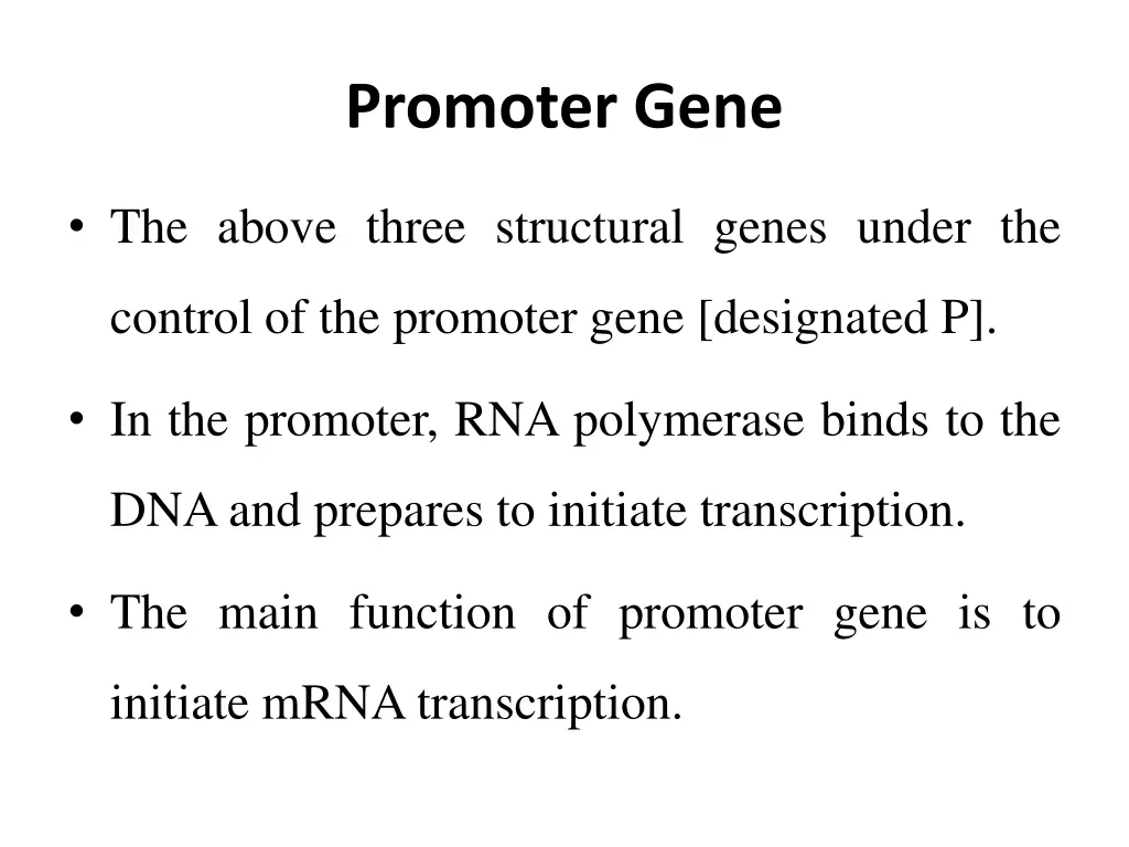 promoter gene