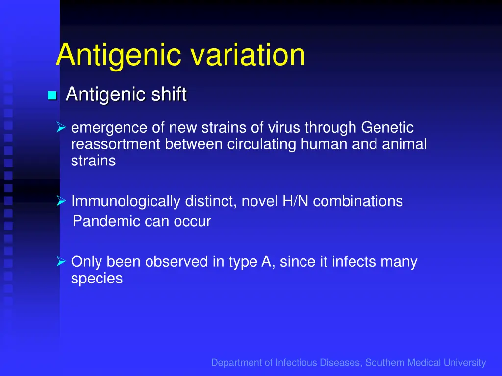 antigenic variation 1