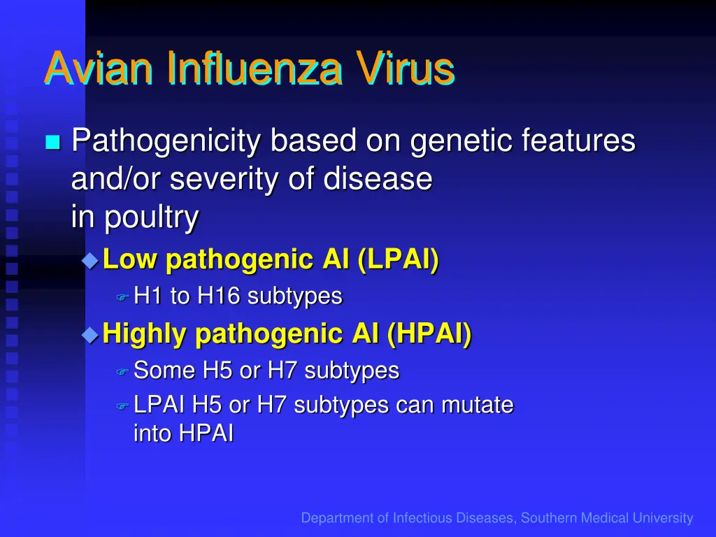 avian influenza virus 1