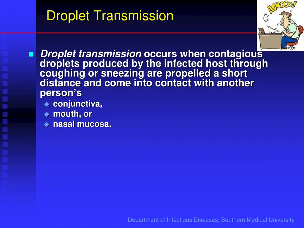 droplet transmission