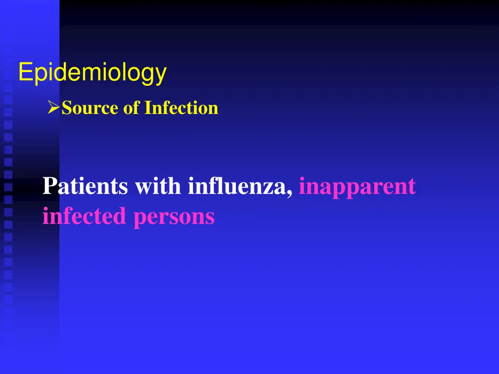 epidemiology