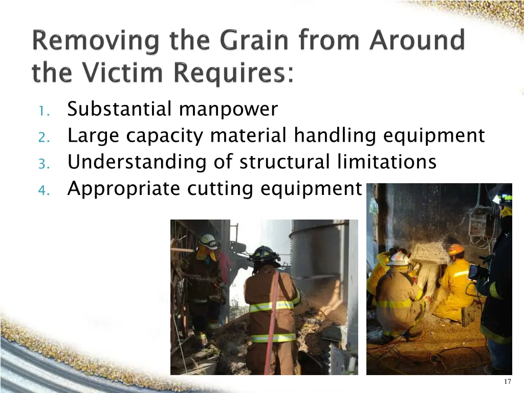 1 substantial manpower 2 large capacity material