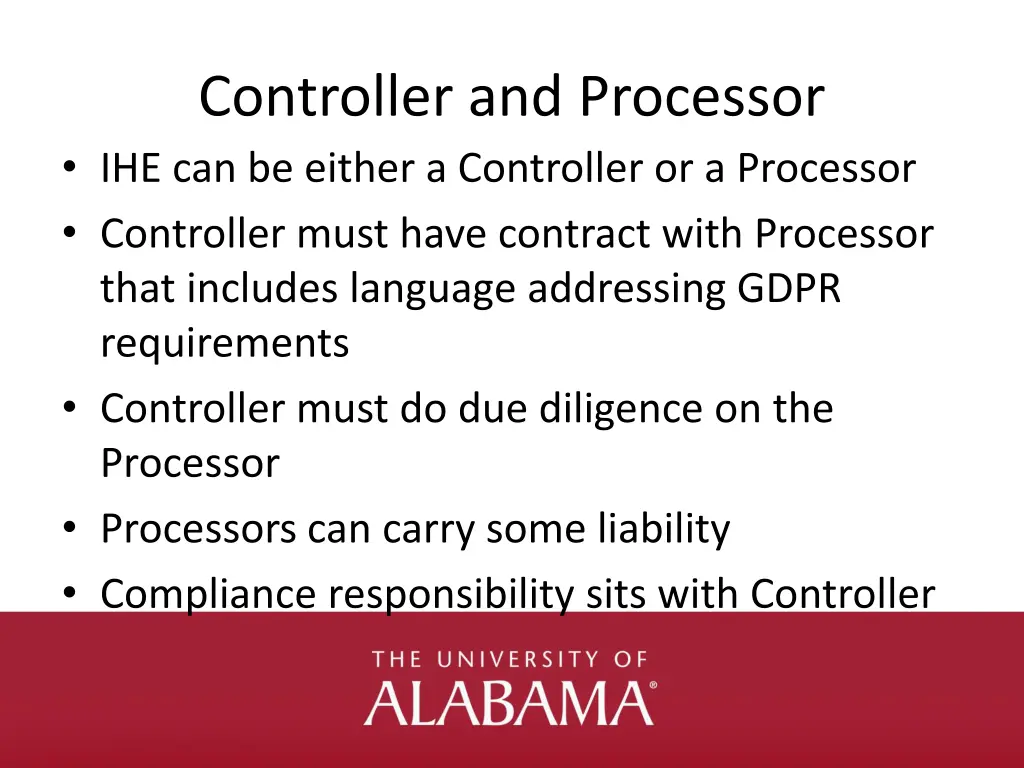 controller and processor ihe can be either