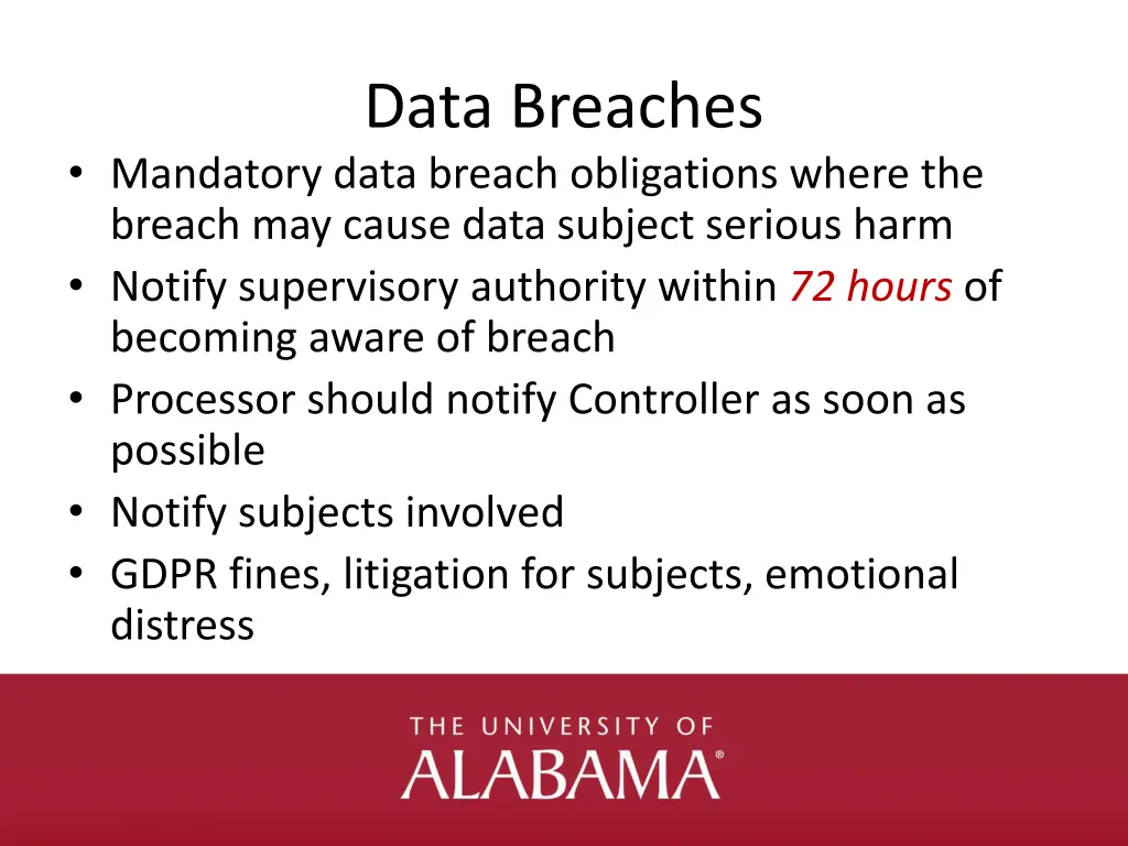 data breaches