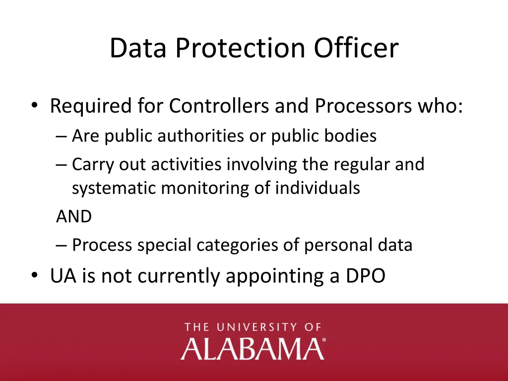 data protection officer