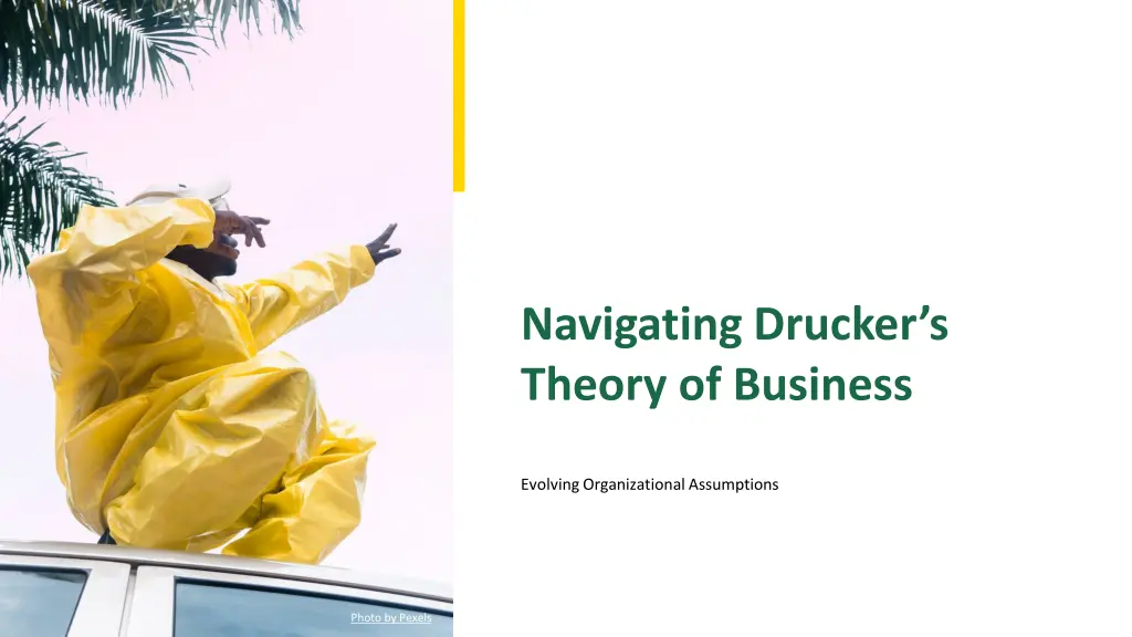 navigating drucker s theory of business