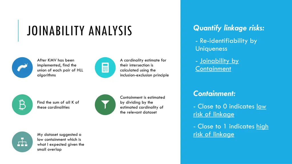 joinability analysis