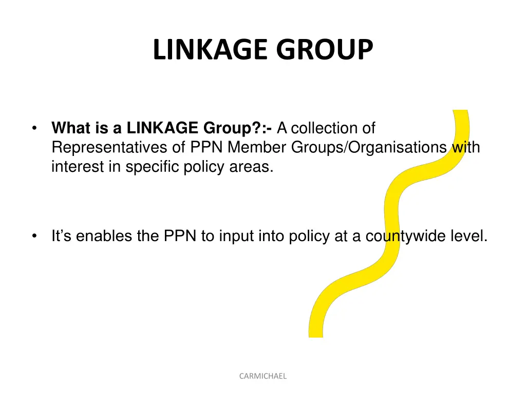 linkage group