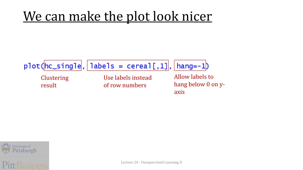 we can make the plot look nicer