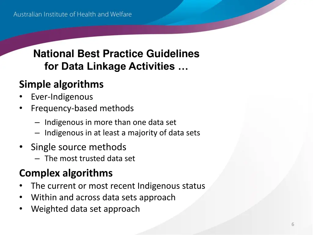 national best practice guidelines for data 3