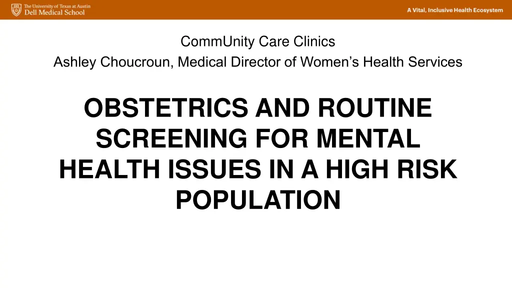 community care clinics