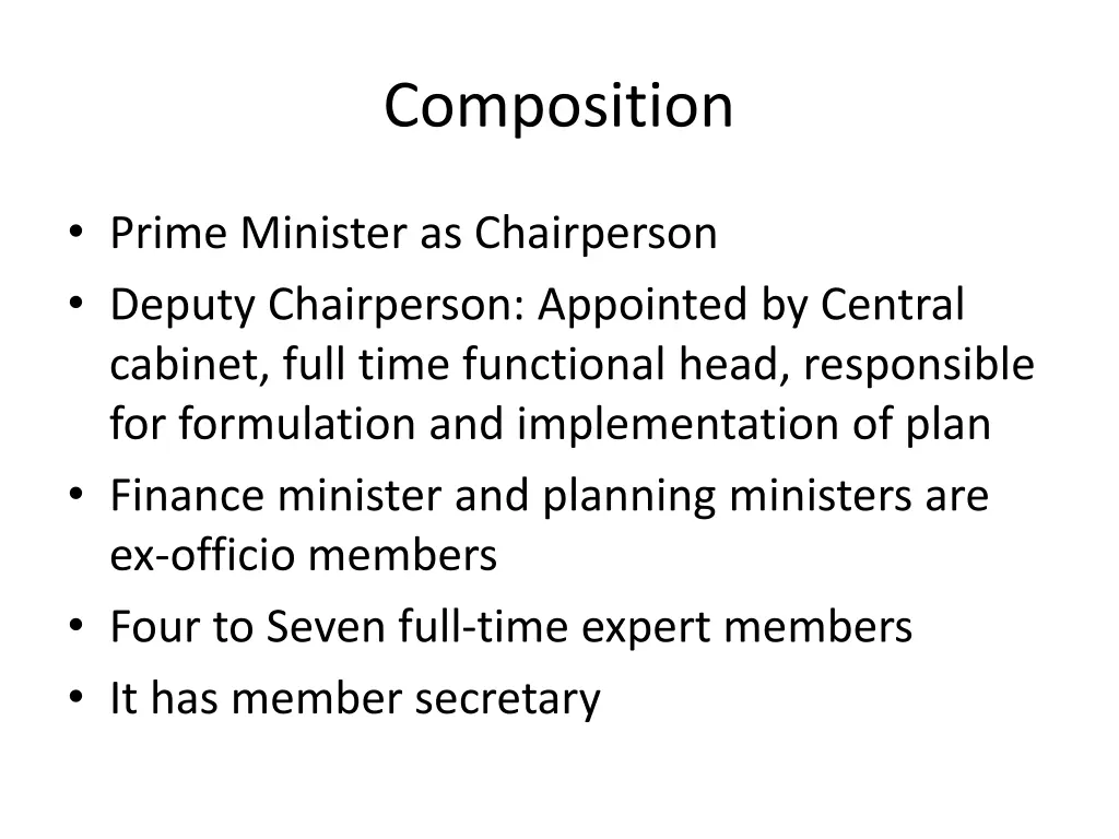 composition
