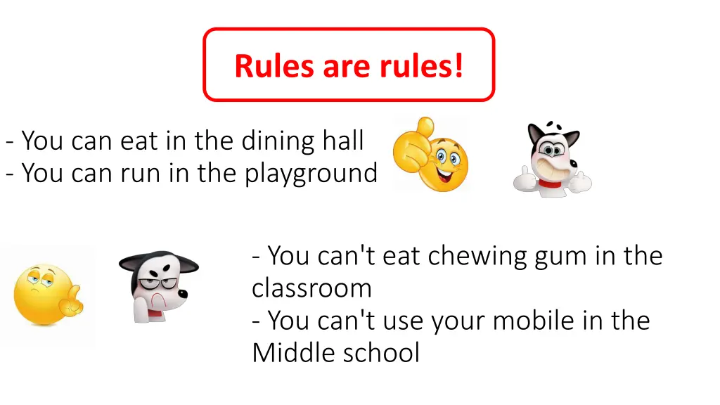 rules are rules