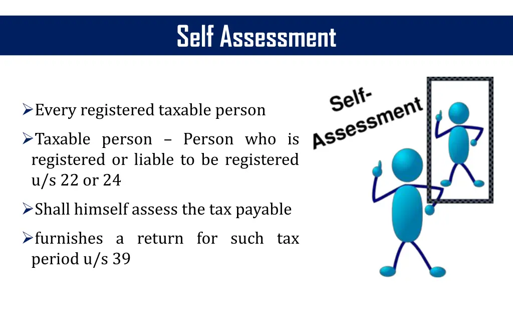 self assessment