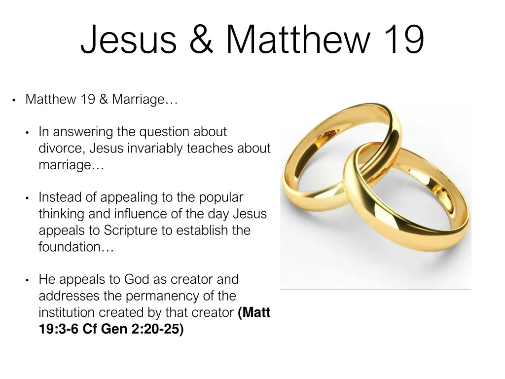 jesus matthew 19 1
