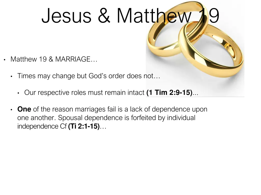 jesus matthew 19 3
