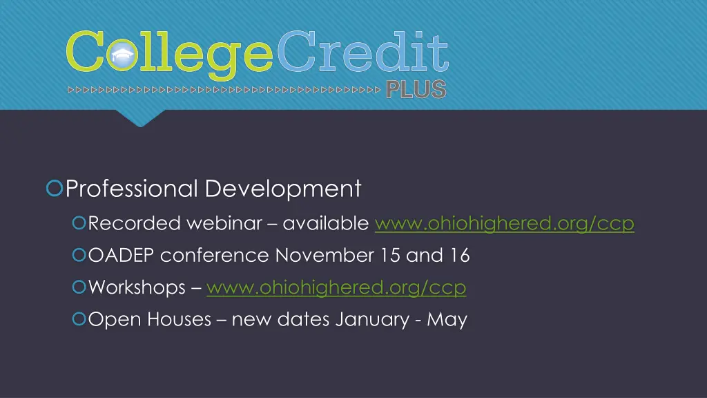 professional development recorded webinar