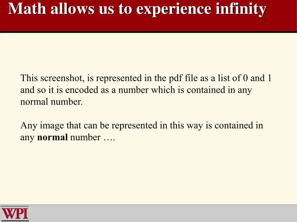 math allows us to experience infinity 2