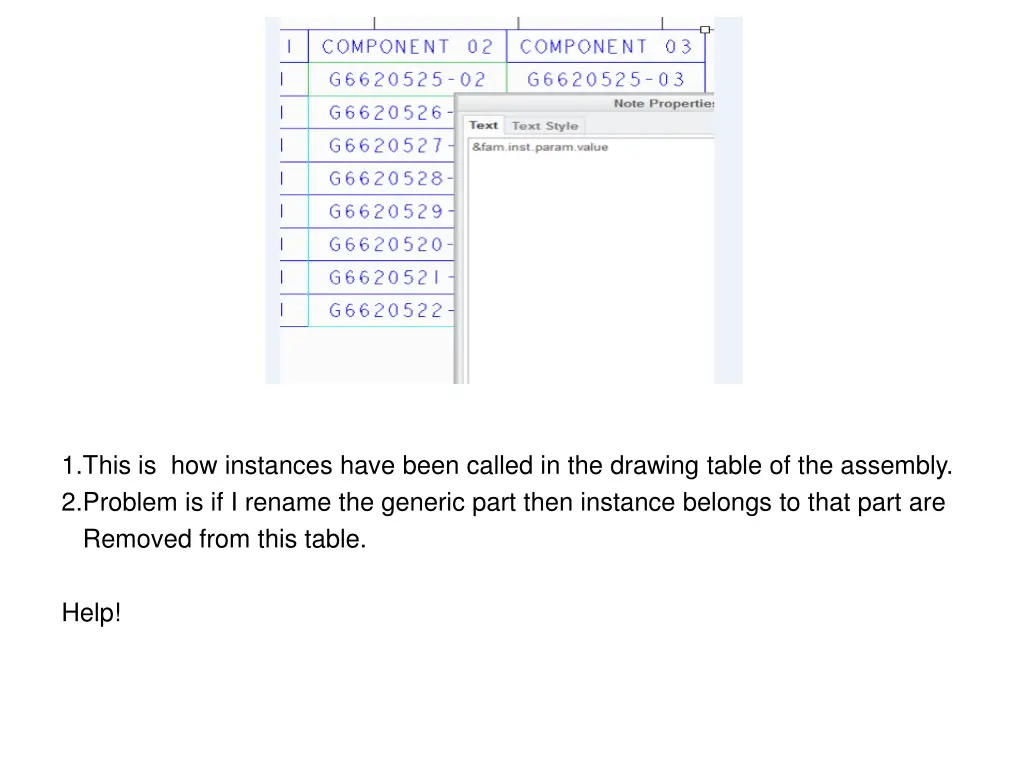 1 this is how instances have been called