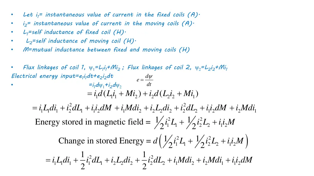 let i 1 instantaneous value of current