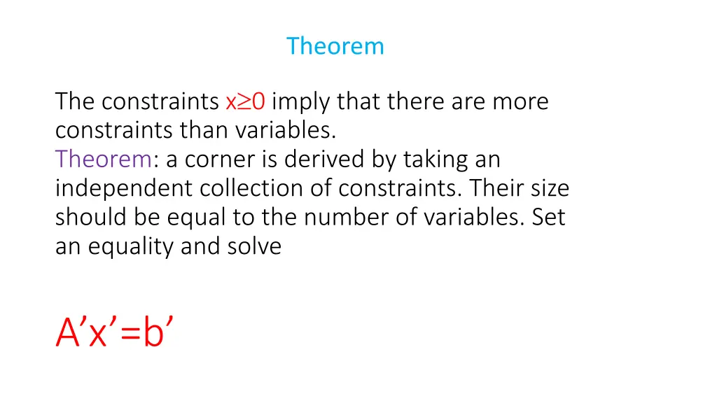 theorem