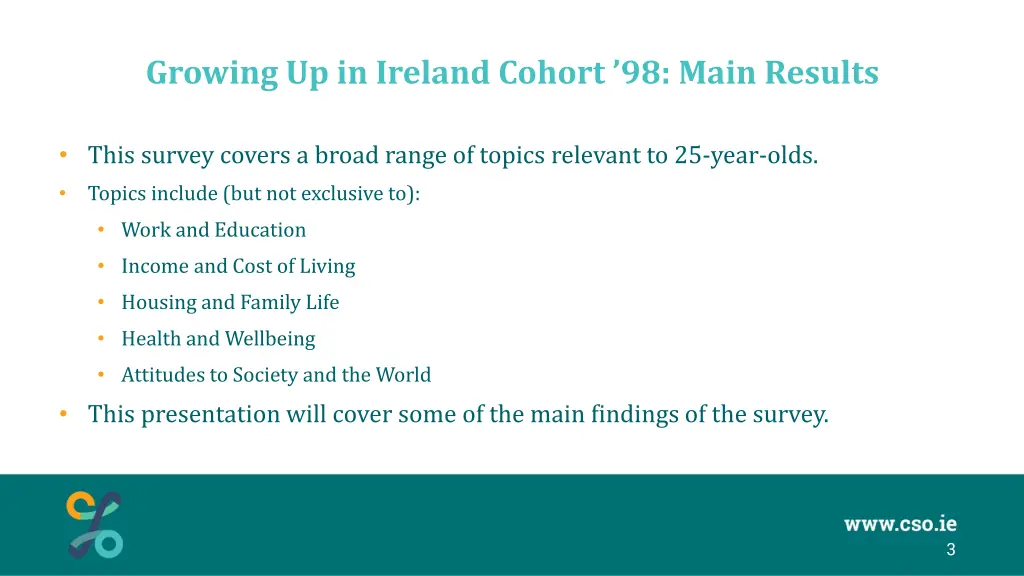 growing up in ireland cohort 98 main results 1