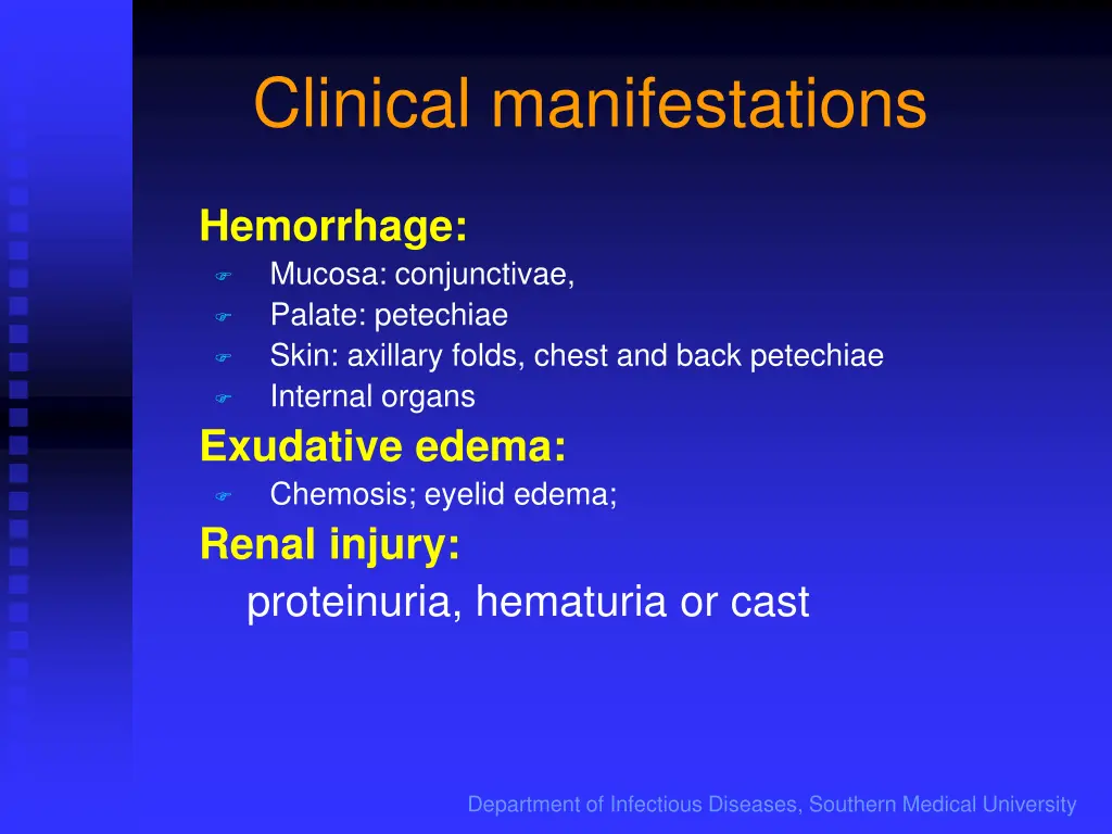 clinical manifestations 2