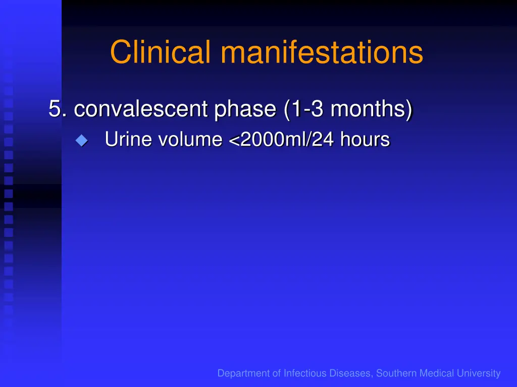 clinical manifestations 6