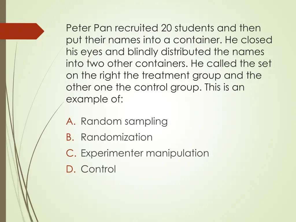 peter pan recruited 20 students and then