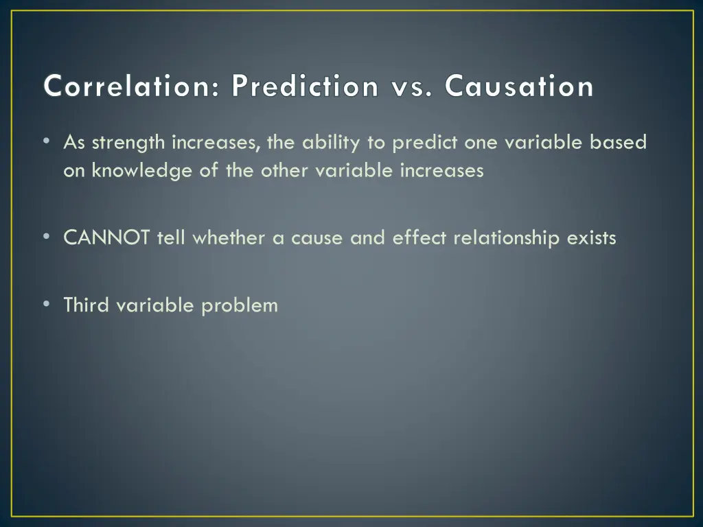 correlation prediction vs causation