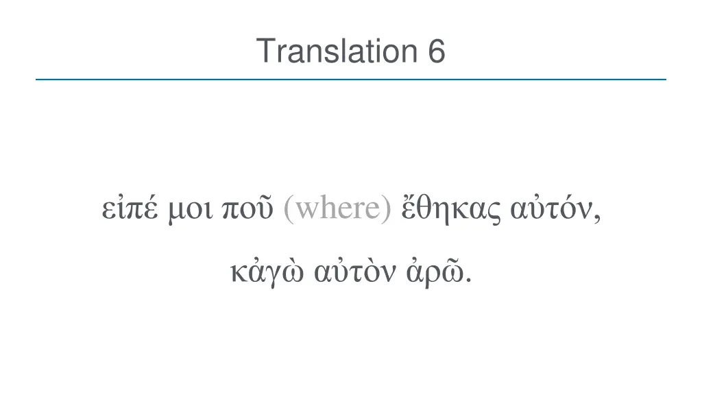 translation 6