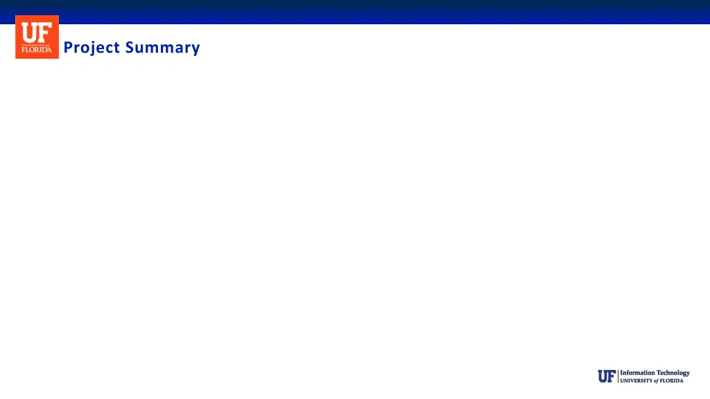 project summary