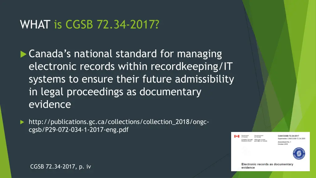 what is cgsb 72 34 2017