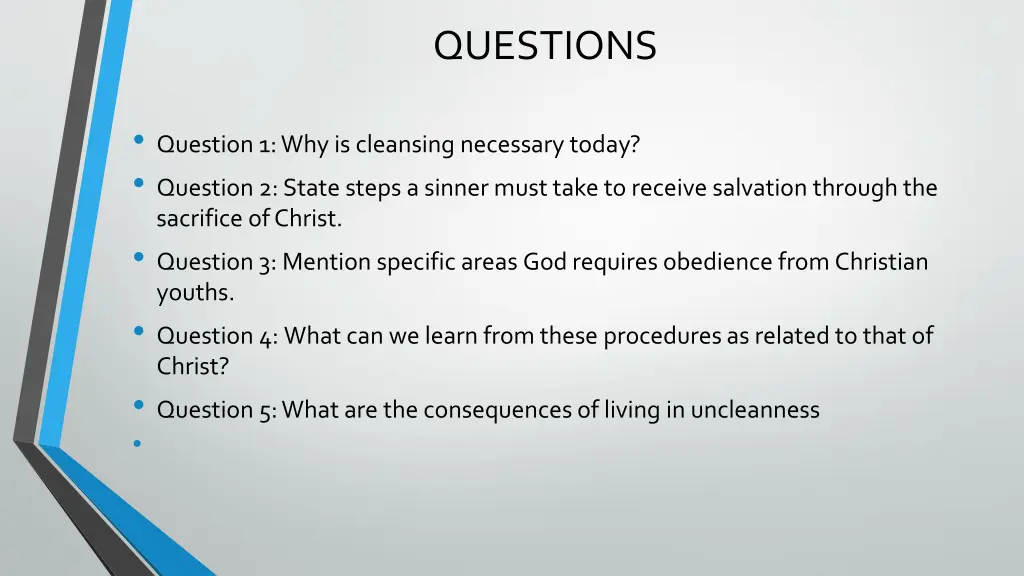 questions
