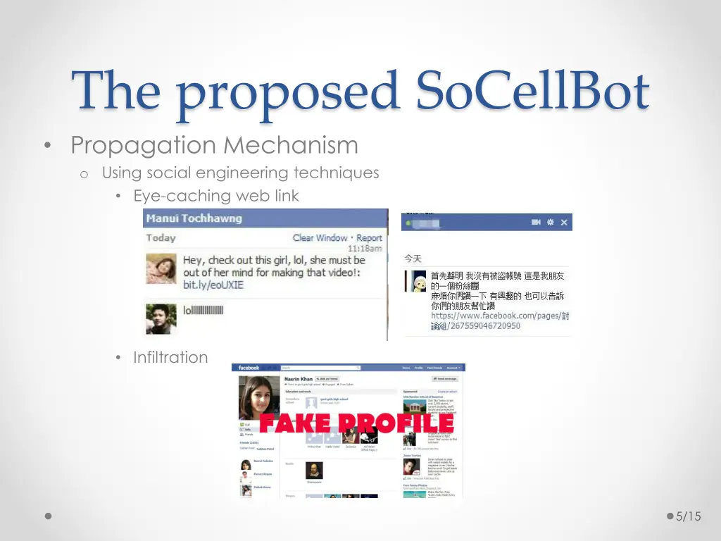 the proposed socellbot propagation mechanism