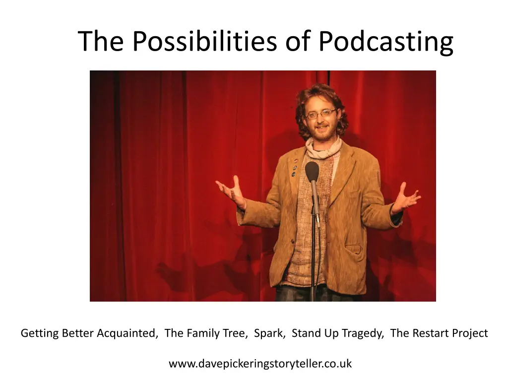 the possibilities of podcasting