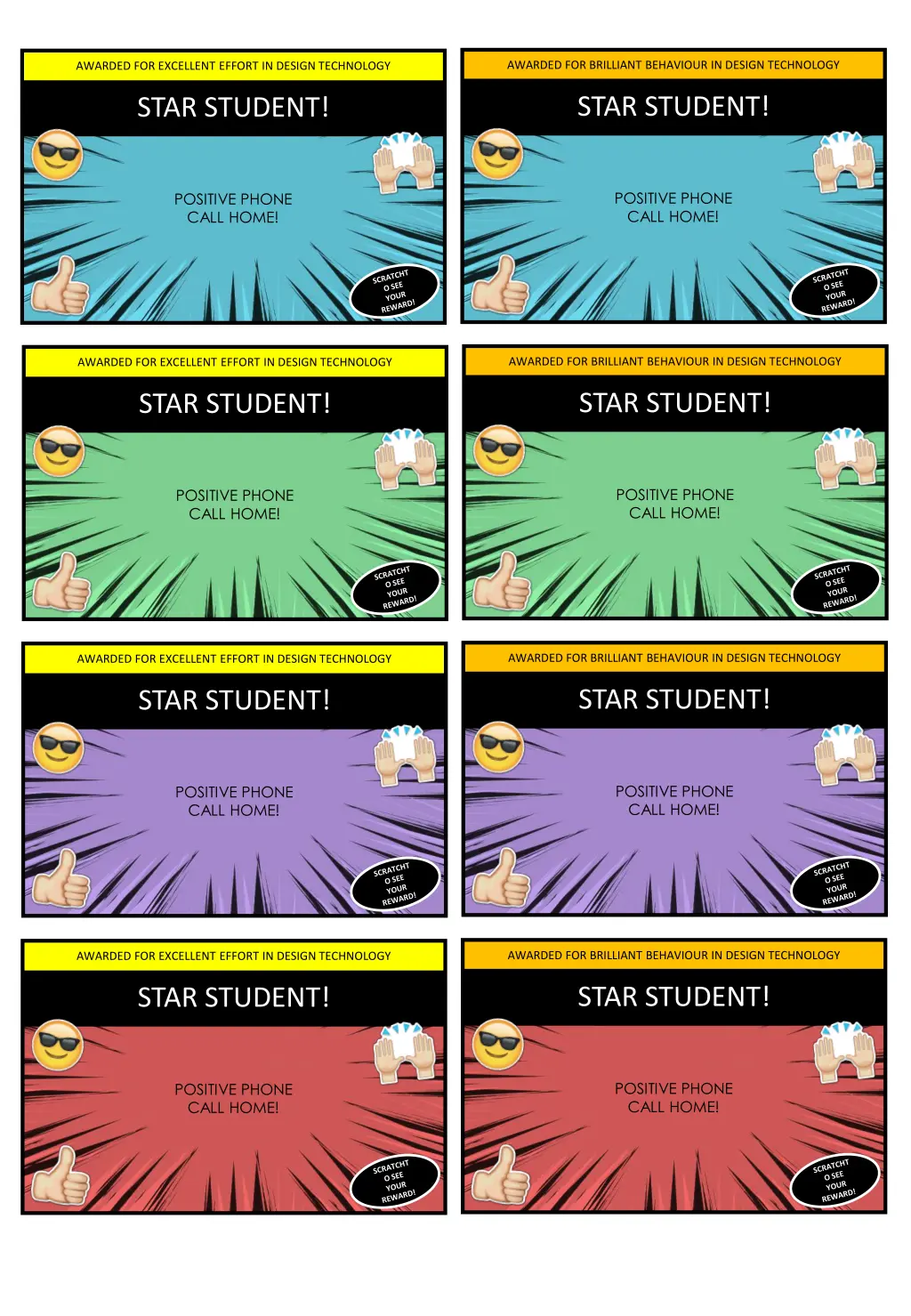 awarded for brilliant behaviour in design 1