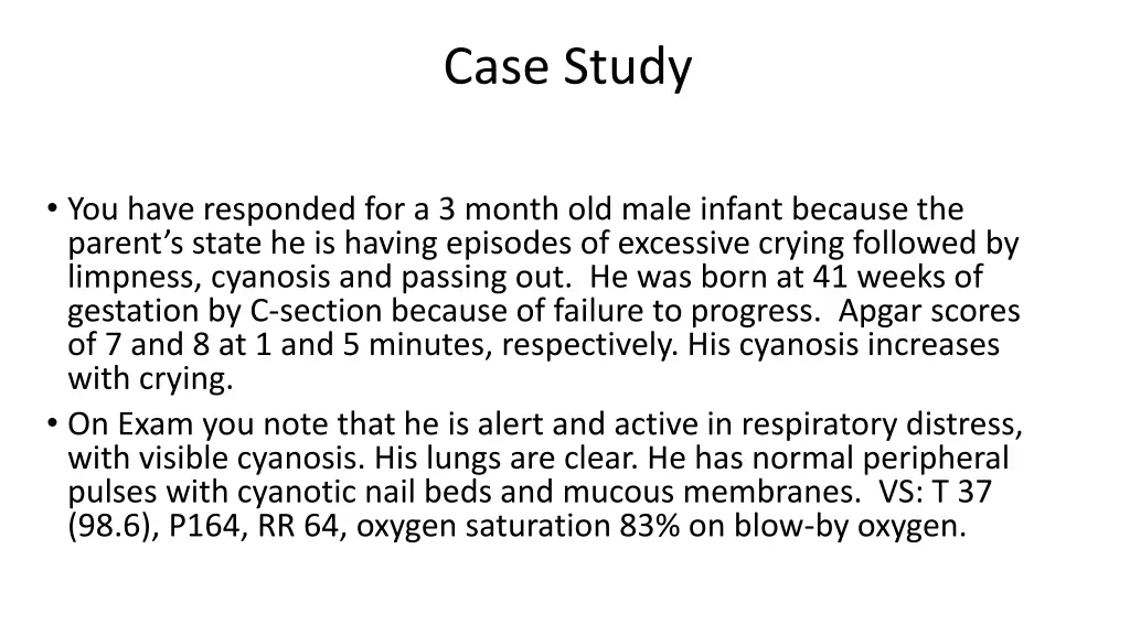 case study