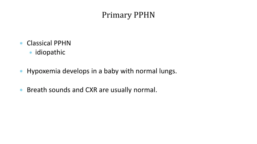 primary pphn