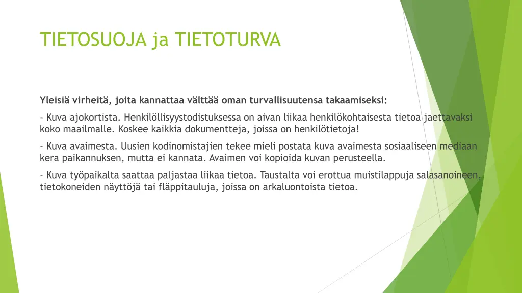 tietosuoja ja tietoturva 2