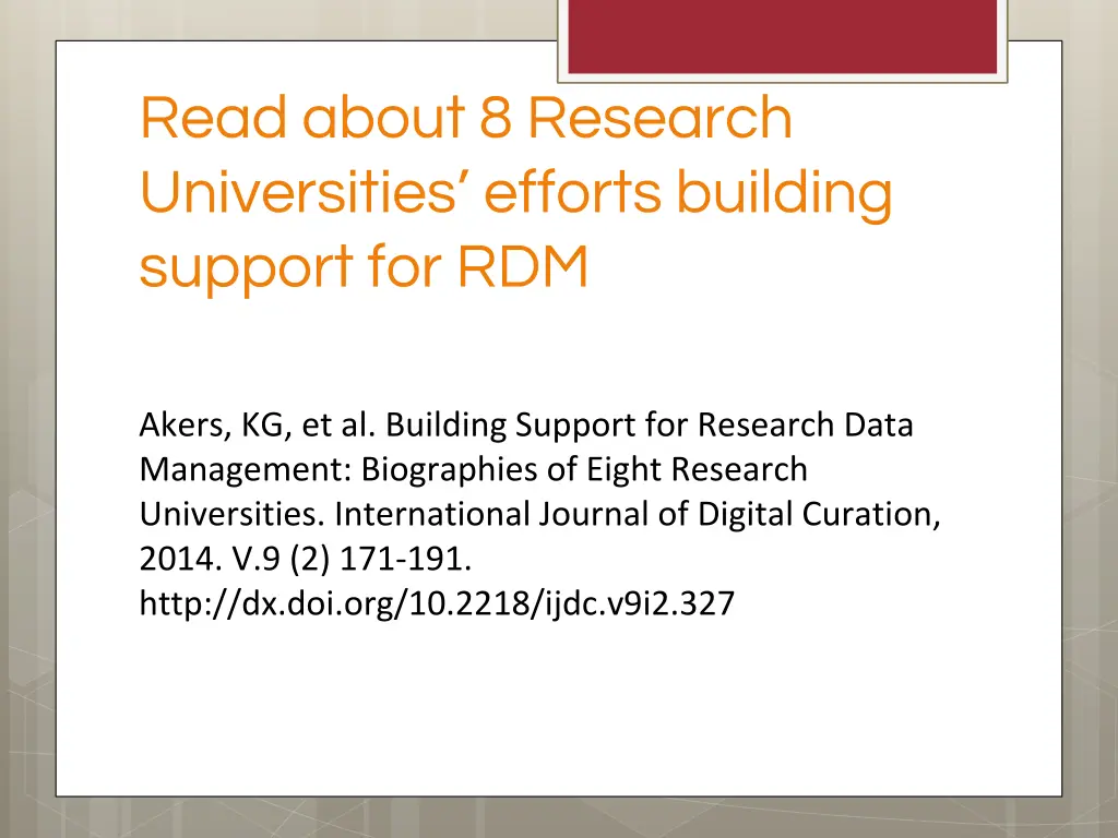 read about 8 research universities efforts