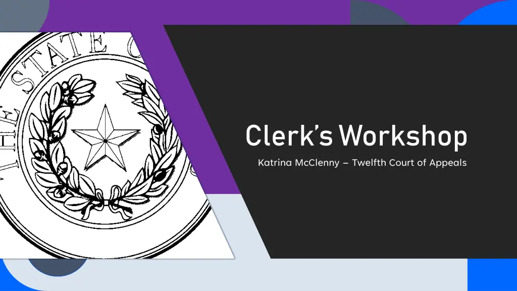 clerk s workshop