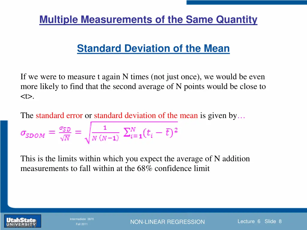 multiple measurements of the same quantity 2